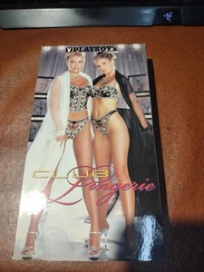 PLAYBOY VHS VIDEO CLUB LINGERIE 1999 - Picture 1 of 3