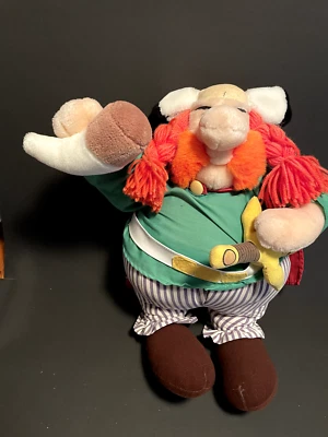 Asterix und Obelix Plüschfigur Majestix von 1994, ca. 38 cm, Mühleck - Bild 1 von 4