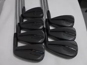 Cobra King Forged TEC 4 Black Iron Set - 5-PW, GW - Regular Steel - NEAR MINT - Picture 1 of 11