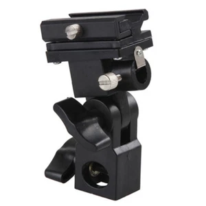 B-Type Flash Hot Shoe Bracket Tripod Umbrella Holder Light Stand Adapter NTJ_cd - Picture 1 of 6