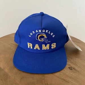 Gorra de colección LA Los Angeles Rams Sports Specialties SnapBack nueva con etiquetas azul años 90 - Imagen 1 de 7