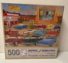 Bits and Pieces DRIVE IN 500 Piece Puzzle Shrink Wrapped New