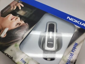 VGC Rare New/Old Stock Boxed Nokia Bluetooth Headset UK3POST - Picture 1 of 7