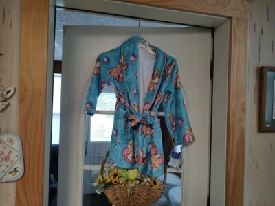 NUEVO CON ETIQUETAS JoJo Siwa Azul Con Unicornios Suave Vellón Bata Niña Talla 6/6X Foto 1 de 2