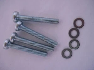 Vespa HeadSet Top Screws Set with Washers Set of 4 PX,Lml Upper To Lower Fixings - Picture 1 of 1