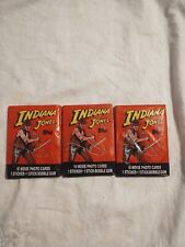 3-1984 Topps Indiana Jones Temple of Doom Wax Packs w/Gum Harrison Ford