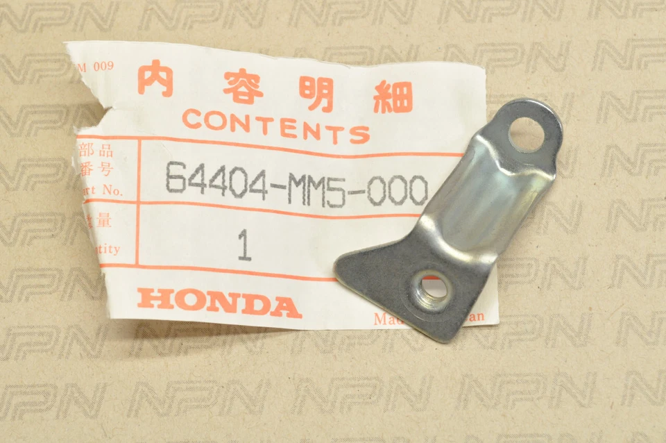 Suporte separador capô traseiro NOS Honda 1987-88, 1990-81 CBR1000 F 64404-MM5-000 - Imagem 1 de 1
