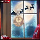 Weihnachtsbeleuchtung 3D-Fenster-Hngelampe Neujahr fr Weihnachtsfeier (Elch)
