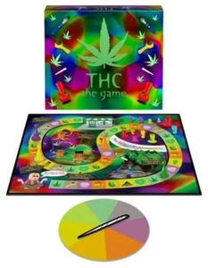THC Board Game 420 Marijuana Stoner Adult Birthday Party Pot Themed Gag Gift - Picture 1 of 4