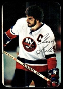 1977-78 Topps Glossy Inserts (Rounded Corners) Clark Gillies New York Islanders