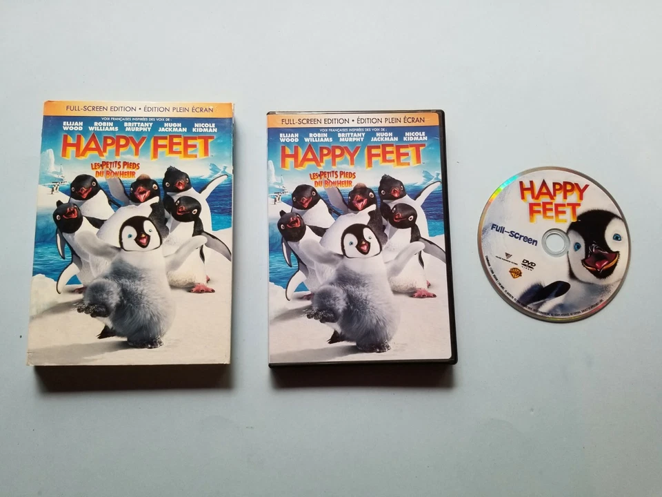 Happy Feet (DVD, 2006, Full Frame) with slipcover - Image 1 of 1