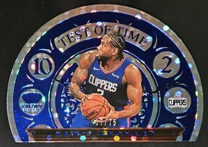 Kawhi Leonard 2020-21 Crown Royale TEST OF TIME BLUE PARALLEL Card (#'d 17/75) - Picture 1 of 2