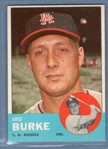 1963 Topps #249 Leo Burke EX-MT  GO393