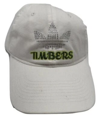 Nuevo MLS Portland Timbers Hombres Talla OSFA Ajustable Adidas Sombrero Blanco Foto 1 de 4