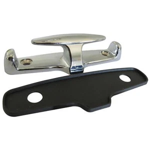 TrailFX E10054C Screw-On Mount Rope Cleat 150 Pound Capacity Chrome Plated Singl - Picture 1 of 10