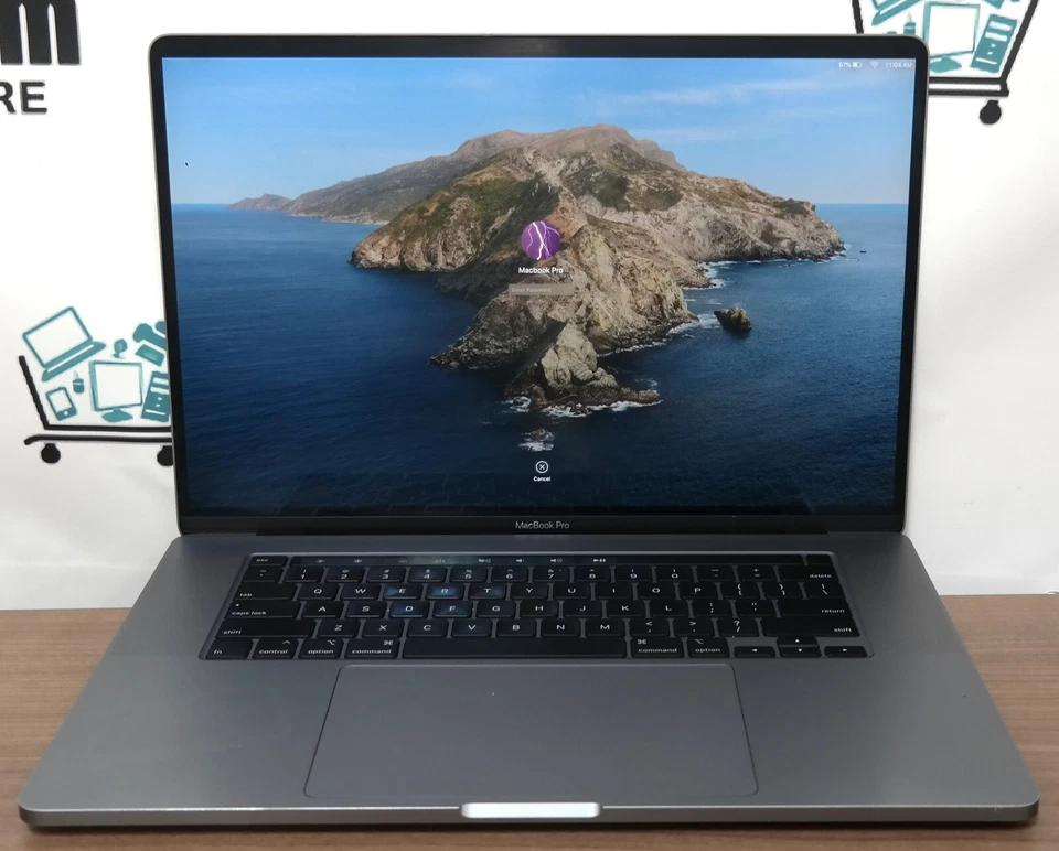 Apple MacBook Pro 16-in 2019 A2141 i7-9750H 2.6GHz 32GB RAM 512GB SSD Touch Bar! - Image 1 of 4