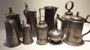 Antikes Zinn , ca. 7490 Gramm aus einer Wohnungsauflösung - Bild 1 von 19