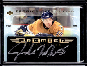 JORDIN TOOTOO 2003-04 UD PREMIER COLLECTION RC AUTO AUTOGRAPH - SP !!🔥PREDATORS