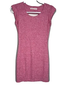 Athleta Women's Dress XXS Mini Charisma Open Back Pink Heather Cap Sleeves Lined - Picture 1 of 6