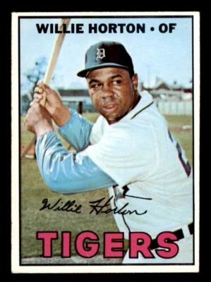 1967 Topps Baseball #465 Willie Horton VG *d4 - Image 1 of 2