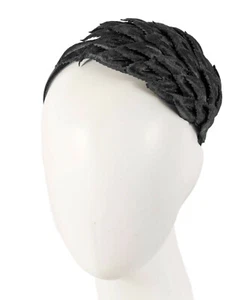 Pequeña diadema negra de carreras fascinador Max Alexander Nueva Colección Au Seller - Imagen 1 de 6