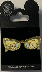 New Disney’s Tinker Bell Pin Glasses Shape 2008 4 In A Series Pin Trading - Picture 1 of 6