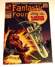 FANTASTIC FOUR #55 KIRBY CLASSIC AWESOME SILVER SURFER COVER GLOSSY 7.0-8.0 1966