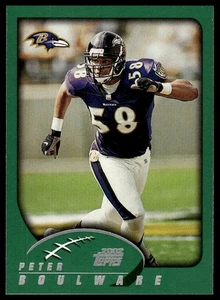 2002 Topps #284 Peter Boulware Baltimore Ravens NM+ - Picture 1 of 2