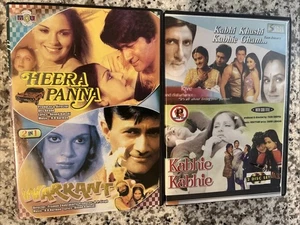 HEERA PANNA -WARRANT -KABHI KHUSHI KABHIE GHAM-& KABHIE KABHIE BOLLYWOOD DVDS - Bild 1 von 4