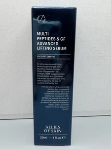 ALLIES OF SKIN MULTI PEPTIDES & G F ADVANCED LIFTING SERUM 30ml BNIB - Picture 1 of 5
