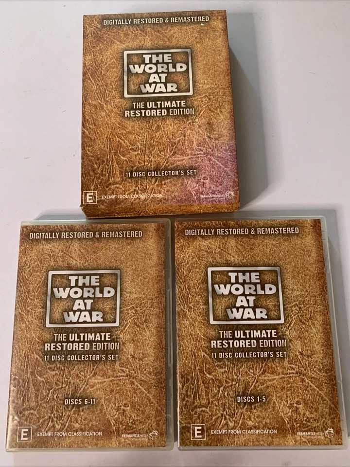 The World at War | Ultimate Restored Edition (DVD, 2011) All Regions - image 1 of 4