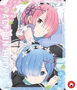 Union Arena card UA40BT/REZ-1-AP04 Rem Ram Re:Zero - Picture 1 of 2