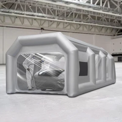 Cabina de pintura inflable tienda tienda de campaña tienda de aire cabina de pintura pulverizador tienda cabina de pulverización DE - Imagen 1 de 4