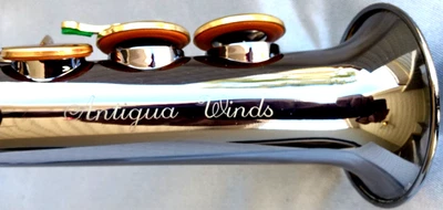 ANTIGUA WINDS A570-BC Deluxe Soprano Sax w/Original Case & Yamaha 4C Mpc.- NICE - Image 1 of 4