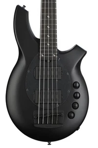 Ernie Ball Music Man Bongo 5HH Electric Bass Guitar - Stealth Black - Picture 1 of 9