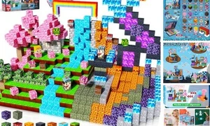 Magnetic Blocks - 150 PCS Build Dark Swordsman's Forest Castle - Magnetic Toys - Picture 1 of 7
