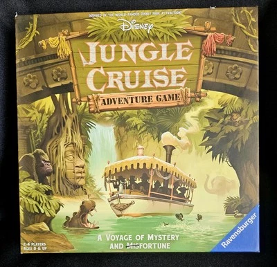Disney Board Game Jungle Cruise Adventure Ravensburger Complete in Box Pre-owned - Image 1 of 4