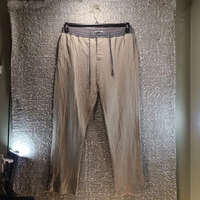 Calça Carbon2Cobalto Masculina M Lounge Cordão Conforto Bolsos de Mistura de Algodão - Imagem 1 de 4