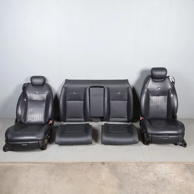 2007-2008 Mercedes CL550 CL600 Front Seat Set With Rears Black Leather OEM used Foto 1 de 4