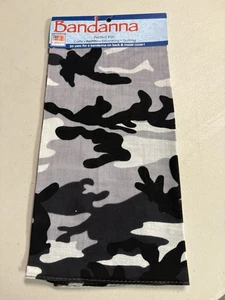 New Classic Camo Bandana - Urban Camouflage  22" X 22" - Picture 1 of 3