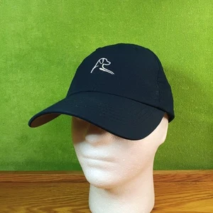 Rhoback The Poly Performance Golf Cap Fleet Blue White Logo Strapback Navy Crave - Picture 1 of 9