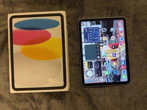 Apple iPad 10th Gen A2757 64GB Silver 10.9" Unlocked Clean IMEI: Good - Picture 1 of 4