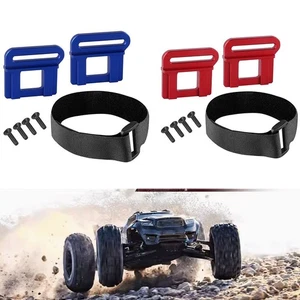 Traxxas 1/8 Sledge MAXX 6S Battery Mount Holder with Battery Strap L106 - Picture 1 of 9