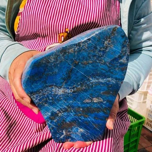 10,64 lb lapislázuli natural mineral cristal pulido muestra curativa 1402 - Imagen 1 de 15