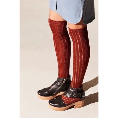 Calcetines por encima de la rodilla Free People Woodland nuevos con etiquetas Foto 1 de 3