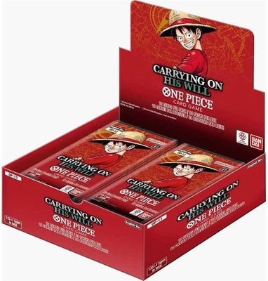 One Piece OP13 Carrying on His Will Booster Box Display - EN / Englisch - Sealed - Bild 1 von 2