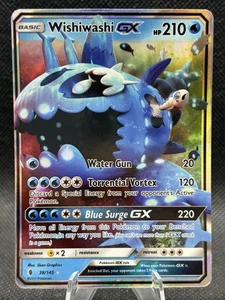 Wishiwashi GX 38/145 Ultra Rare Pokémon SM Guardians Rising NM - Picture 1 of 2