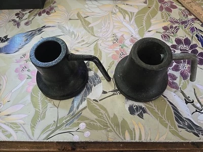 Par de 2 de colección. Collares 1" Agujero Estándar-Diámetro Exterior.2-3/4" x 1-9/16 x 2-1/2" Alto Foto 1 de 3