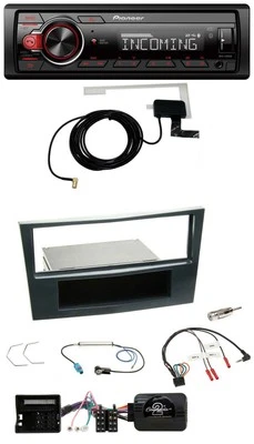 Pioneer MP3 Lenkrad CD DAB USB Autoradio für Opel Corsa D 06-08 Stealth Schwarz - Bild 1 von 4