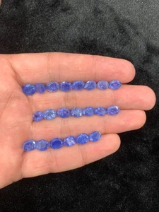 Lotto Tanzanite Naturale 30,85 Carati per Gioielli - Foto 1 di 6